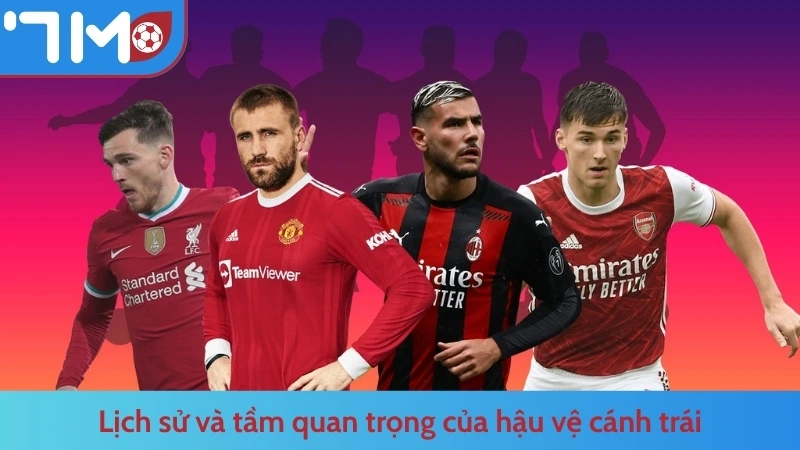 Lịch sử và tầm quan trọng của hậu vệ cánh trái